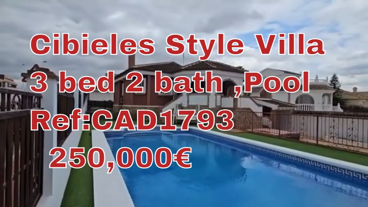 Вилла в стиле Cibieles, Ref: CAD1793, 250 000 евро. Виллы на продажу в Мурсии, недвижимость в Исп...