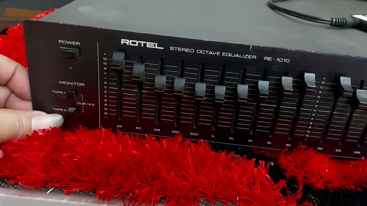 02 68-488283-10 [Y] (6) ROTEL ローテル RE-1010 イコライザー