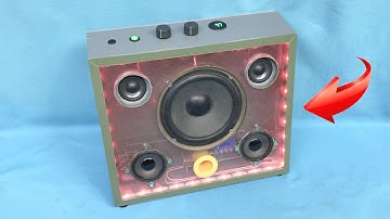 DIY Bluetooth-luidspreker: krachtige bas met prachtige RGB-ledverlichting