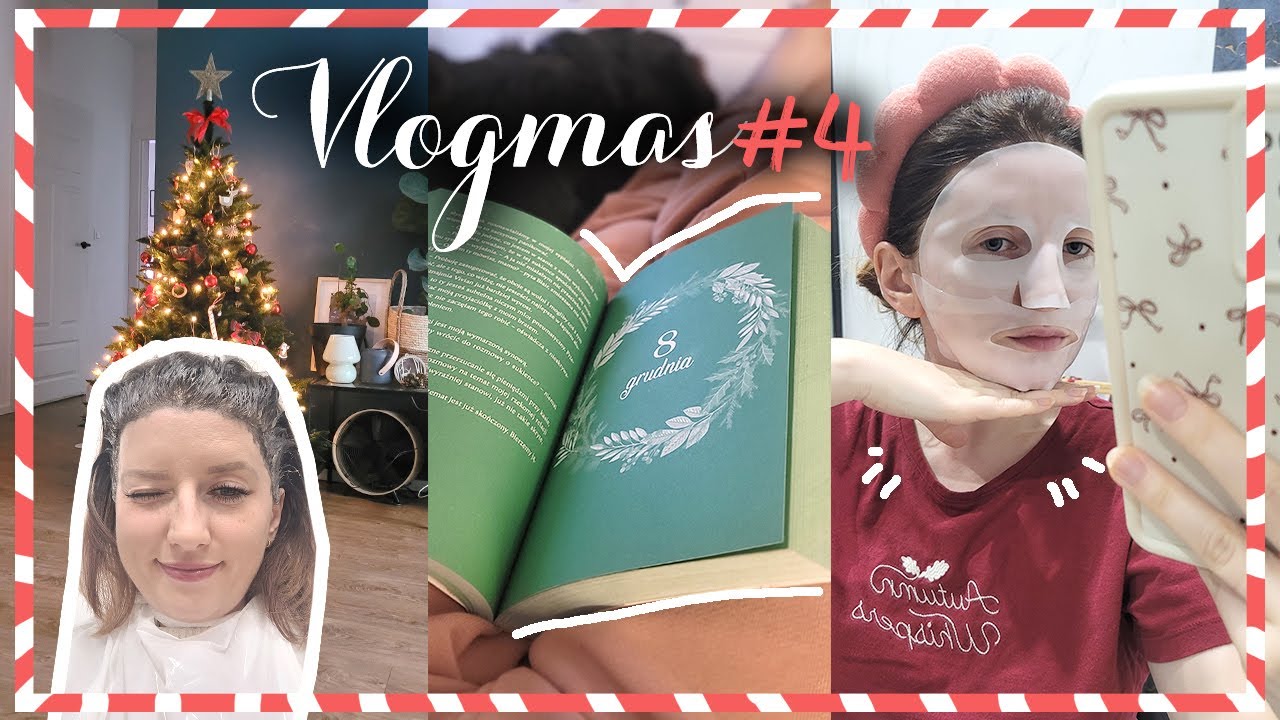 Cozy wieczór z maseczką💁‍♀️ Rossman haul🎁 Fryzjer, ksiażki i serial👀 VLOGMAS 2025