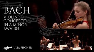 BACH, Violin Concerto in A minor, BWV 1041 - Julia Fischer | audio concerto