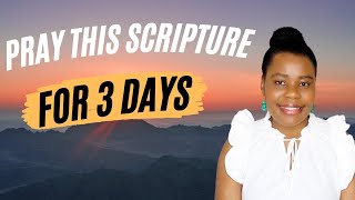 Pray At 12 Am Using This Scripture For 3 Days | Mumbi Inspired