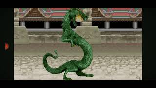 Ryu vs. Liu Kang Sprite Animation