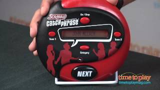 Celebrity Scrabble Electronic Catchphrase Game Review and Instructions Net Worth