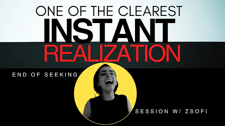 One of the clearest instant realization!  head popping session w/ Zsofi #nonduality