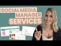 Social Media Manager Services & Offerings