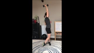 Preview of Follow Along Zoom Class: Devil Press, Hang Rotational Cluster, Alt Lunges, Jump Rope