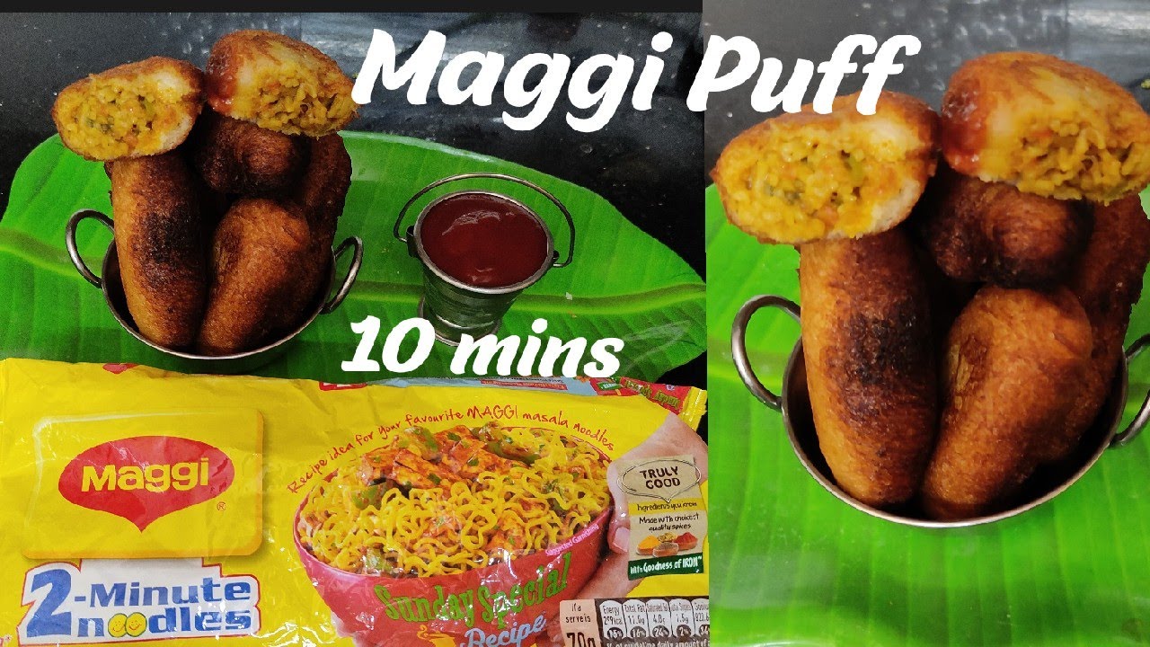 maggi bread Puff patties with leftover bread - 10 mins  kids snacks | maggi bread pockets🧑‍🍳🧑‍🍳🏡😋😋