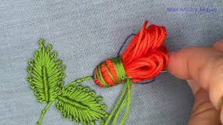 Charming Hand Embroidery Quilt, Hand Embroidery for beginners, Attractive Hand Embroidery-1