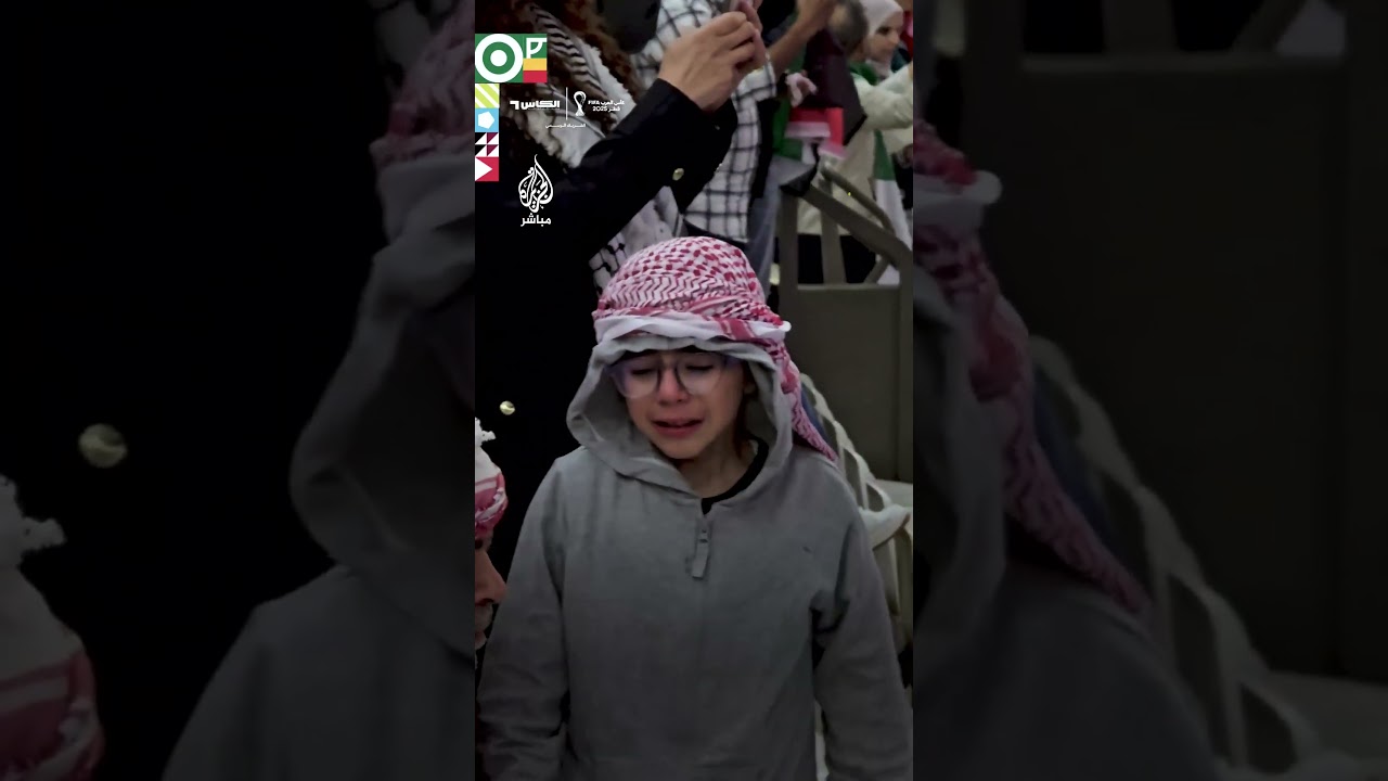 انتهت المباراةفانهمرت دموعه.. انهيار طفل أردني