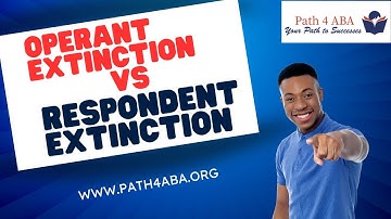 What is the difference between Operant, Extinction, & Respondent Extinction?