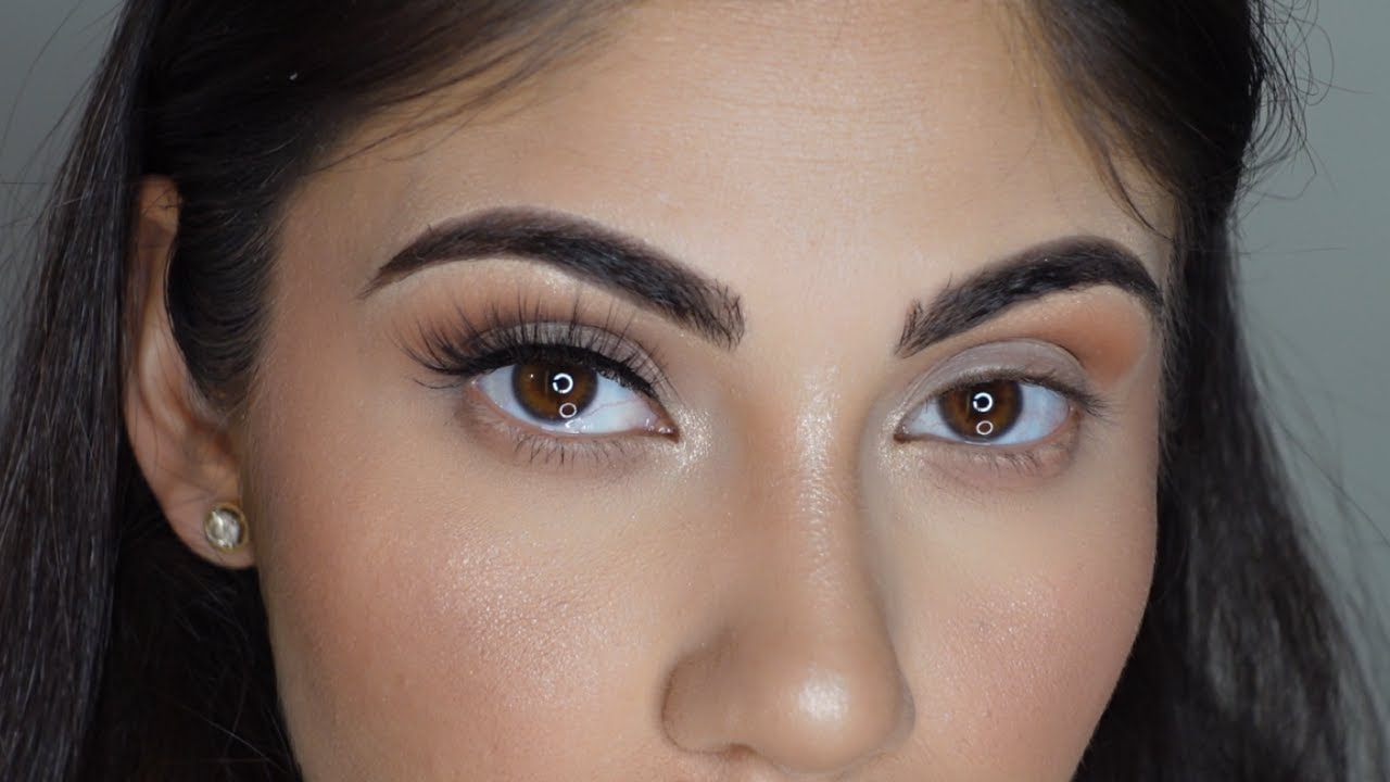 How to apply FALSE LASHES for BEGINNERS | TIPS & TRICKS | - YouTube