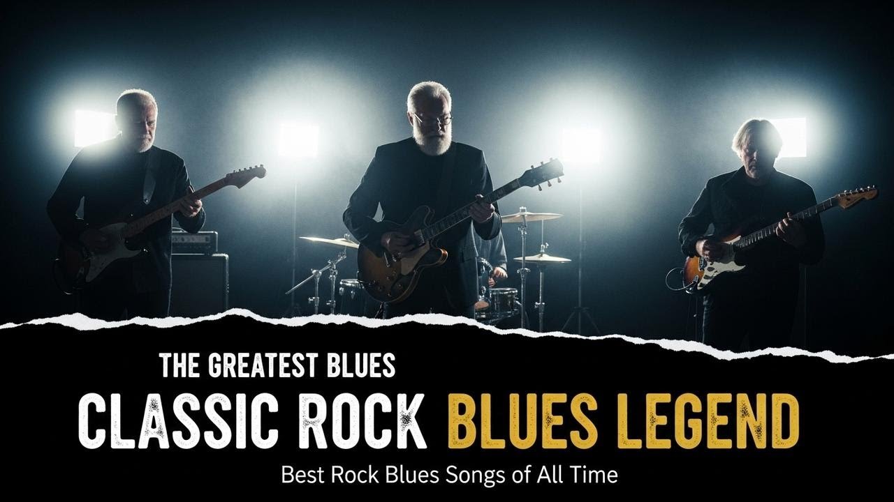 Muddy Waters, Eric Clapton, BB King, Jimi Hendrix, ZZ Top – Soulful Electric Blues Rock