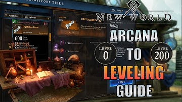 New World - Arcana Level 0-200 Guide (After 1.1) - Level Arcana FAST