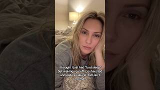 i really thought it was just bad sleep… #calmmind #sleeptips #bettersleep #nighttimeroutine #fy