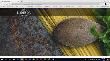 Creating header in HTML + CSS - part 2 (Adobe Dreamweaver CC)