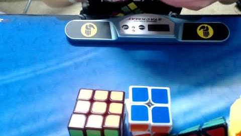 2x2-4x4, Skewb, And Pyraminx Relay! 3:39.28!