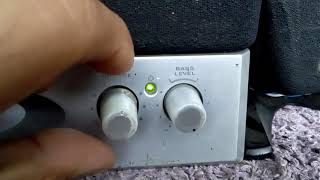 Creative PCWorks LX520 Subwoofer Bass Test