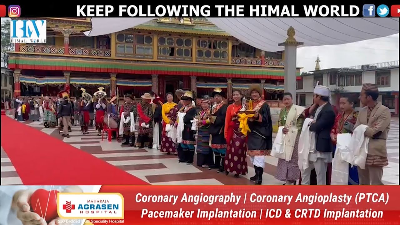 CM Golay attends Ralang monastery puja