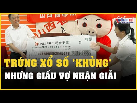 Video Người đàn ông trúng xổ số 'khủng' nhưng giấu vợ nhận... - youtube
