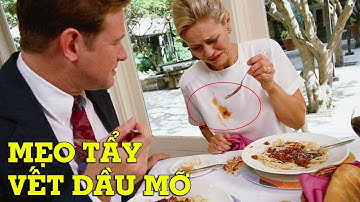 4 mẹo tẩy vết dầu mỡ dính trên quần áo siêu nhanh chóng và đơn giản - Mẹo Vặt Cuộc Sống