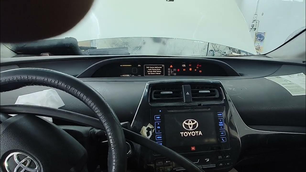 How to start Toyota Prius cod u0293 Lost communication with hybrid
