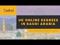 Uk online degrees in kingdom of saudi arabia ksa  stafford global