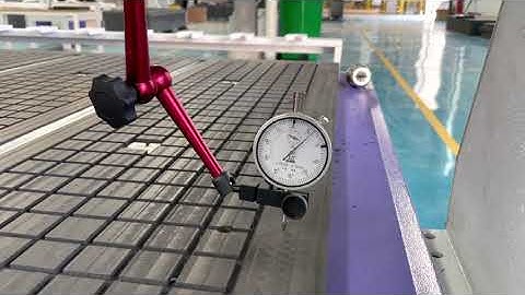 accuracy testing of cnc router machine vacuum table