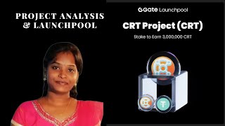 GateLive | Gatio CRT Launchpool & Project analysis #gateio #crt