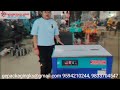 Semi automatic box strapping machine ( heavy duty)for more details contact us 9833704547, 9594210244