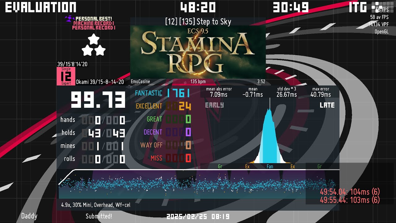 [ITG] Step to Sky (Level 12 Stamina) FEC