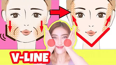 Face Lifting Exercise For JAWLINE, V-Shaped, Sagging Cheeks! Look 10Years Younger,Anti-Aging