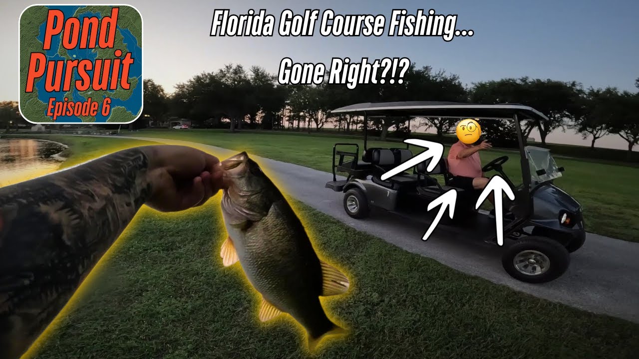 Searching for Big Bass on Florida Golf Course Pond! (Pond Pursuit Ep. 6)