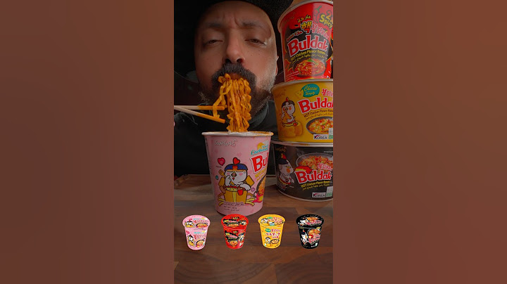 اكلت جميع النودلز الكوري 🍜 الحار 🌶️🔥
