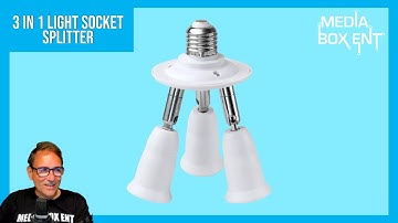 Socket Splitter E26 E27 Adapter Converter for Standard LED