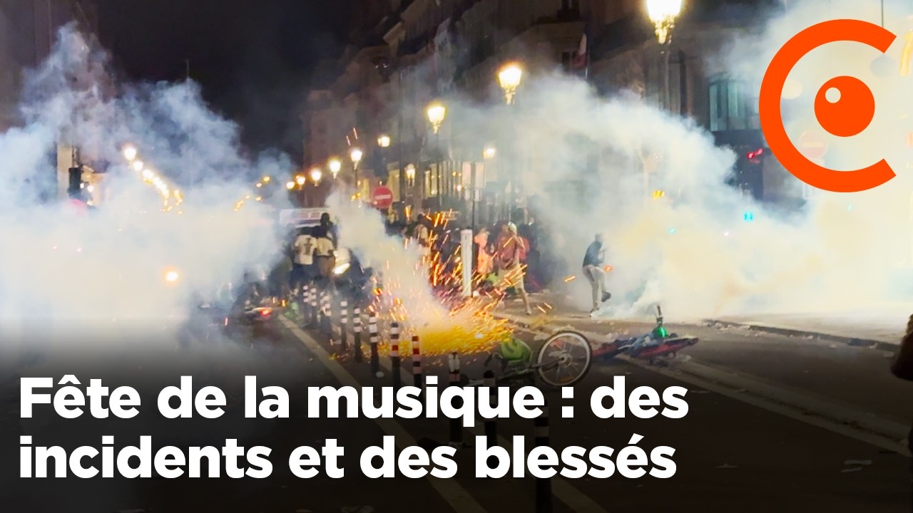 Fête de la musique : incidents et débordements à Paris