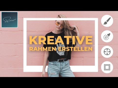 So einfach erstellst du kreative Rahmen in #Photoshop