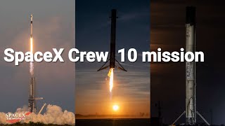 Uninterrupted footage of the Crew-10 mission from liftoff to booster landing at LZ-1.