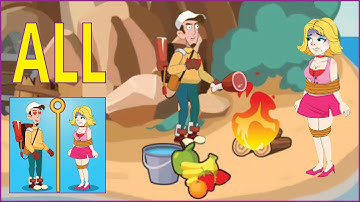 Pull The Pin - Pull Him Out: All Levels Gameplay Part 2 (iOS,Android)