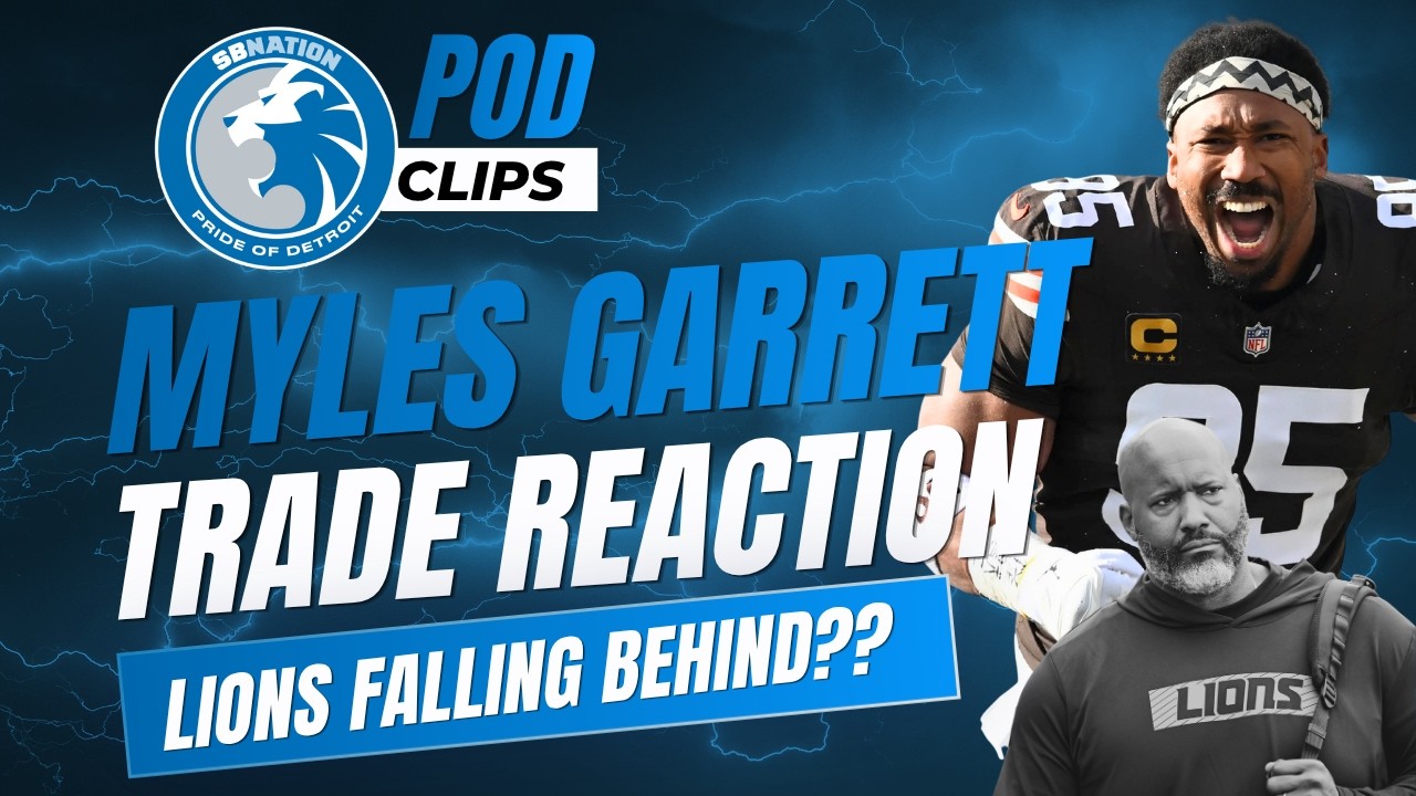The Myles Garrett Trade Raises a Huge Question for the Lions The Myles Garrett Trade Raises a Huge Question for the Lions