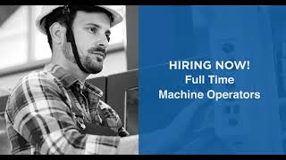 Machine Operator TruTEMPS Staffing Agency El Paso