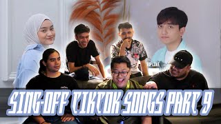 Reza Darmawangsa & Eltasya Natasha - SING-OFF TIKTOK SONGS PART 9 Reaction | Serabut React