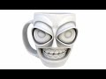 3D model of an abstract mug. A emotional mug. Superhive, CGtrader, Cults3d (no sound)