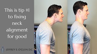 Step 1 for improving neck posture and alignment