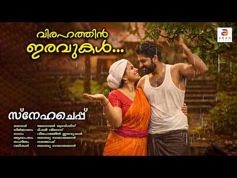 വിരഹത്തിൻ ഇരവുകൾ വിടപറയുന്നു | Malayalam Song | Lyrical | Love Song #anontrendz #yt