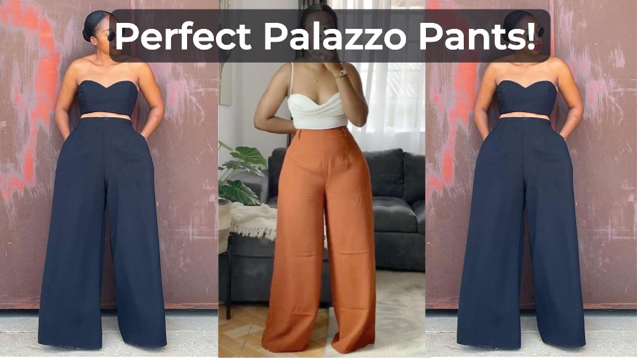 How to Draft a Palazzo Pants Pattern | Beginner Step-by-Step Tutorial