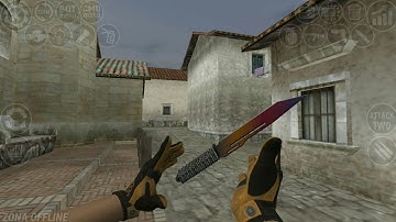 CS 1.6 Android & PC | CS:GO HD Paracord Knife Fade [HD Gloves]