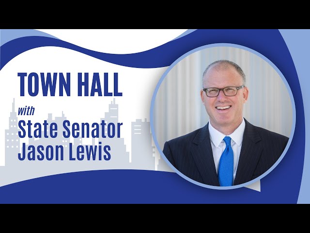 Virtual Town Hall with State Senator Jason Lewis; May 2024 class=