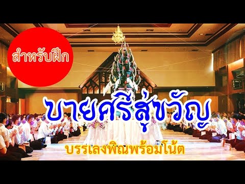 บายศรีสู่ขวัญ - บรรเลงพิณพร้อมโน้ต