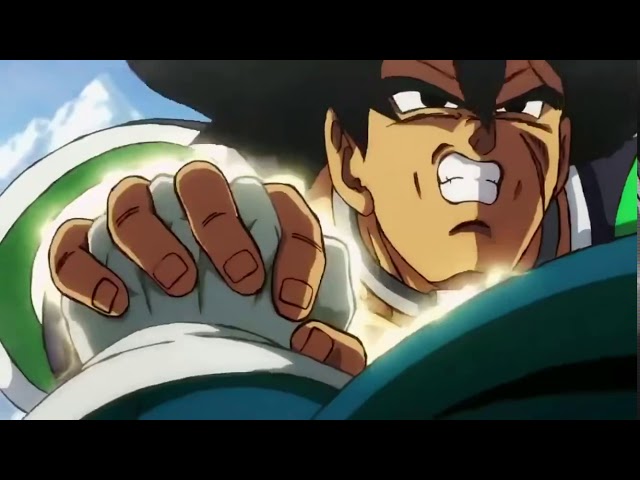 Vegeta transformation in Ssj Vs Broly Dragon Ball Super Broly class=